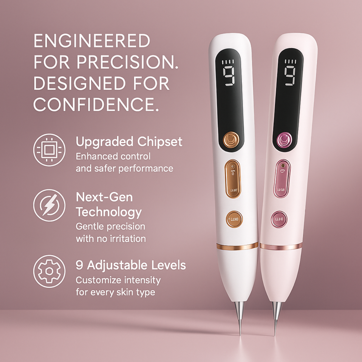 LCD Microcurrent Beauty Pen
